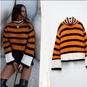 Zara wool and alpaca sweater